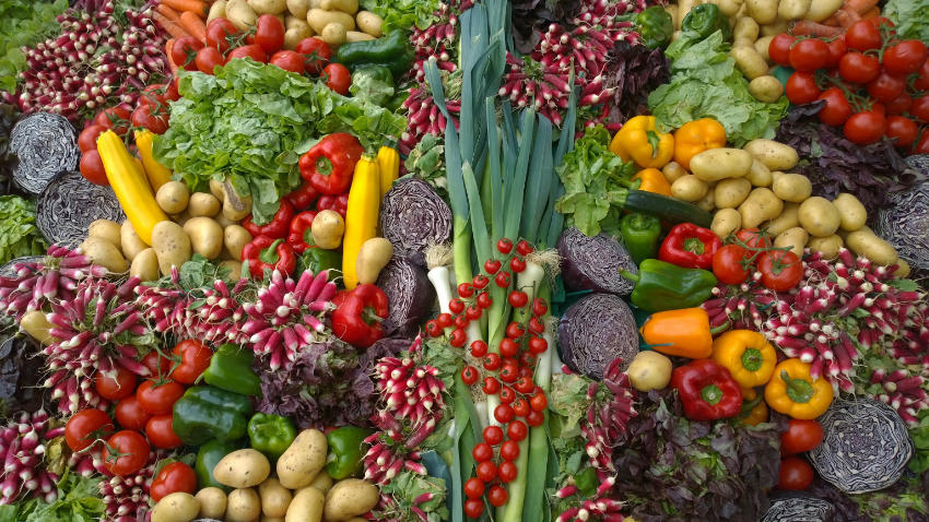Légumes de production locale